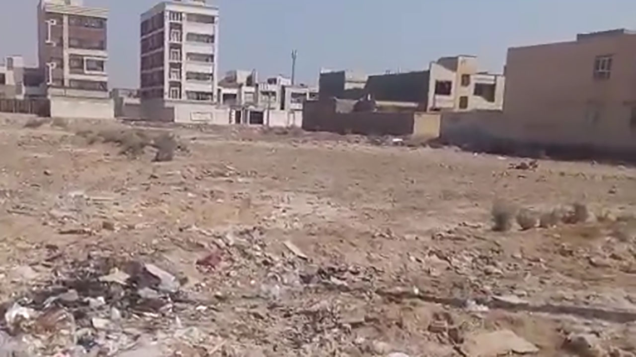 فیلمی از وضع نامناسب یک کوچه در منطقه کیانشهر