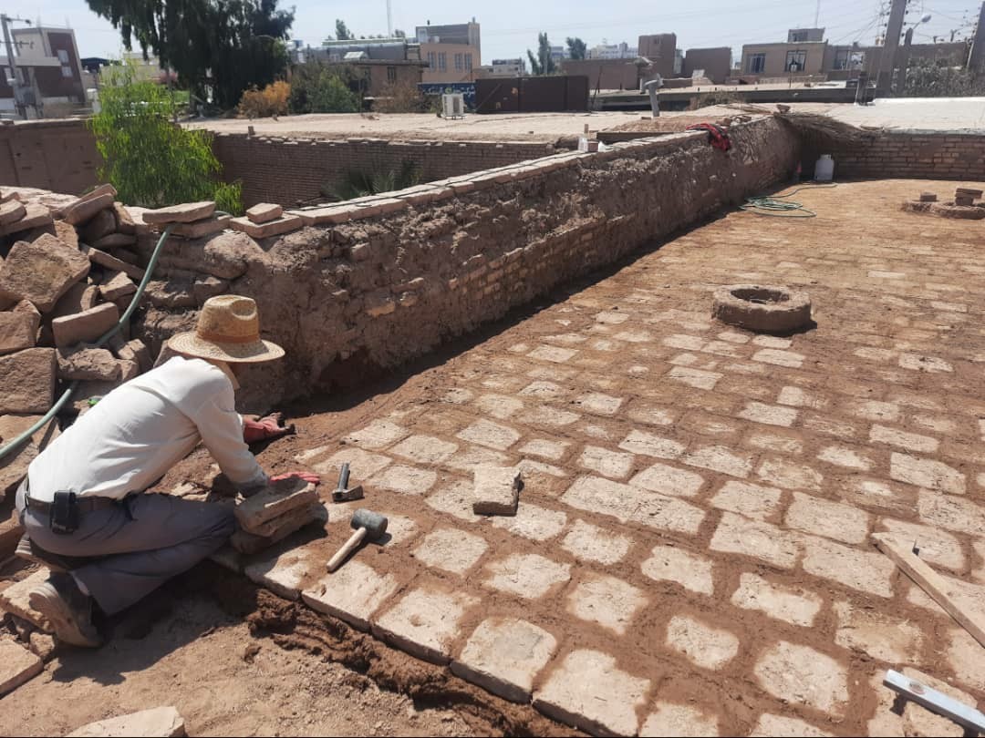 آغاز مرمت سرای معین در رفسنجان