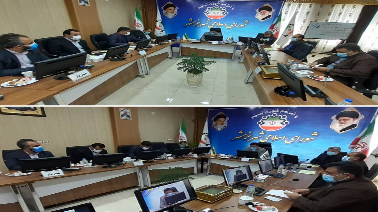 نشست رسمی شورای اسلامی شهرستان خرمشهر