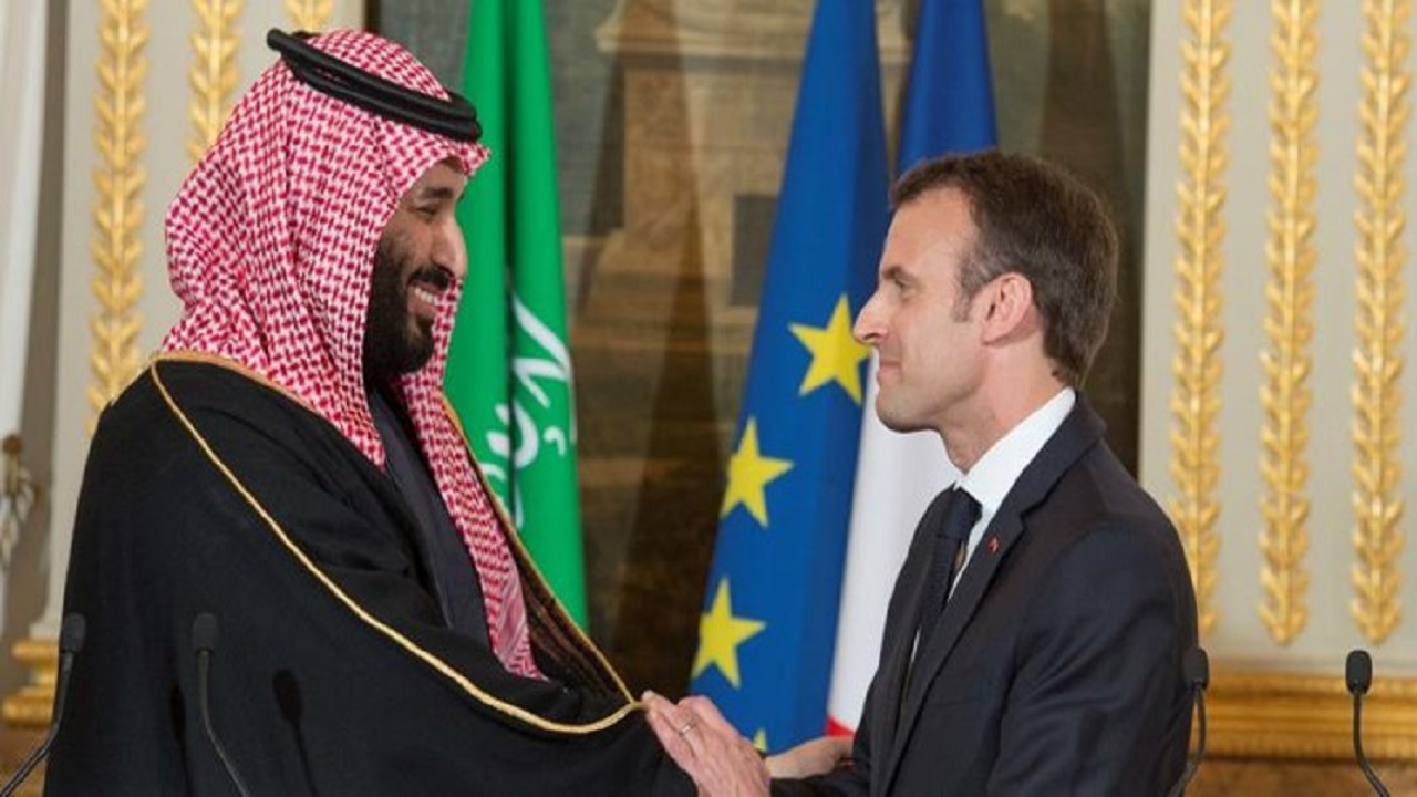 بن‌سلمان به یاری مکرون اسلام‌ستیز می‌شتابد