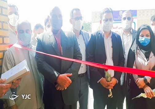 دبیرستان دخترانه در روستای ام الدبس در قالب طرح آجر به آجر افتتاح شد