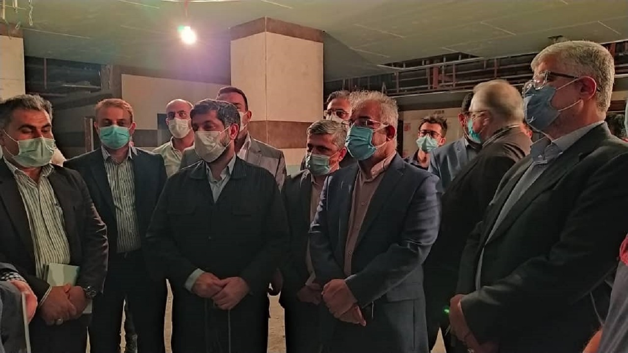 بازدید استاندار خوزستان از بیمارستان جدید آیت الله طالقانی آبادان