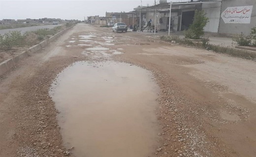 انتظار ۱۱ ساله ساکنان مسکن مهر جنت&zwnj;شهر برای آسفالت معابر خاکی