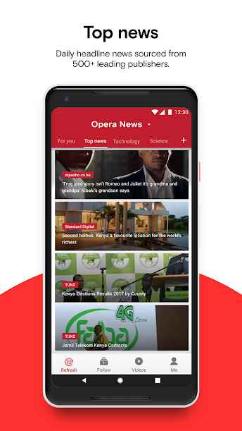 دانلود Opera News