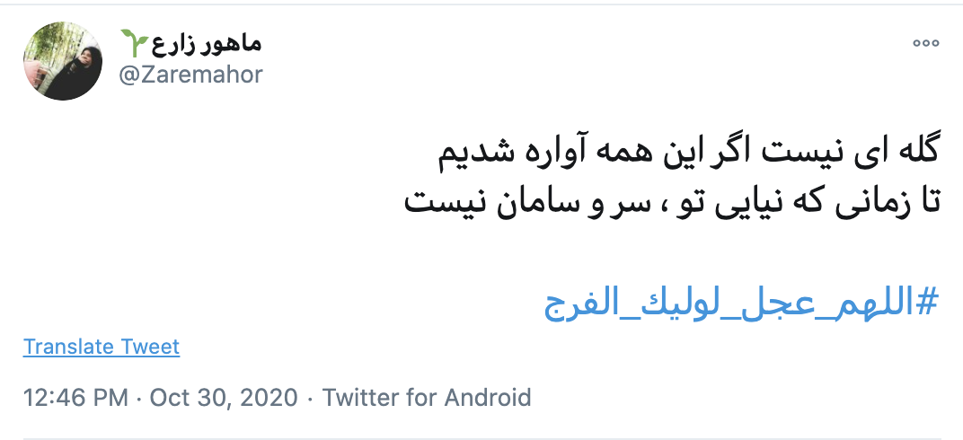 حضرت صاحب الزمان (عج)