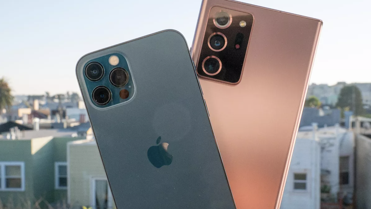 مقایسه دوربین گوشی های iPhone 12 Pro و Galaxy Note 20 Ultra