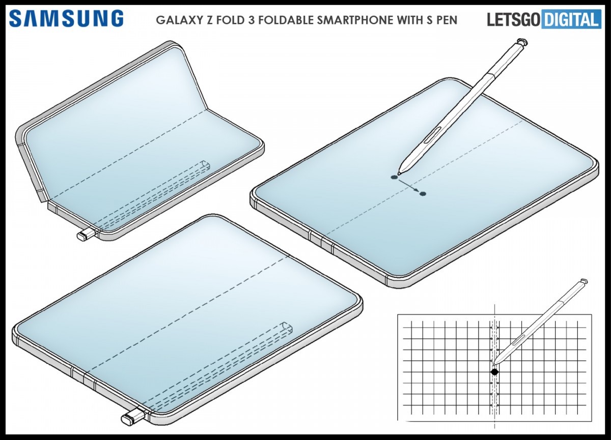 طراحی سه بعدی Galaxy Z Fold 3