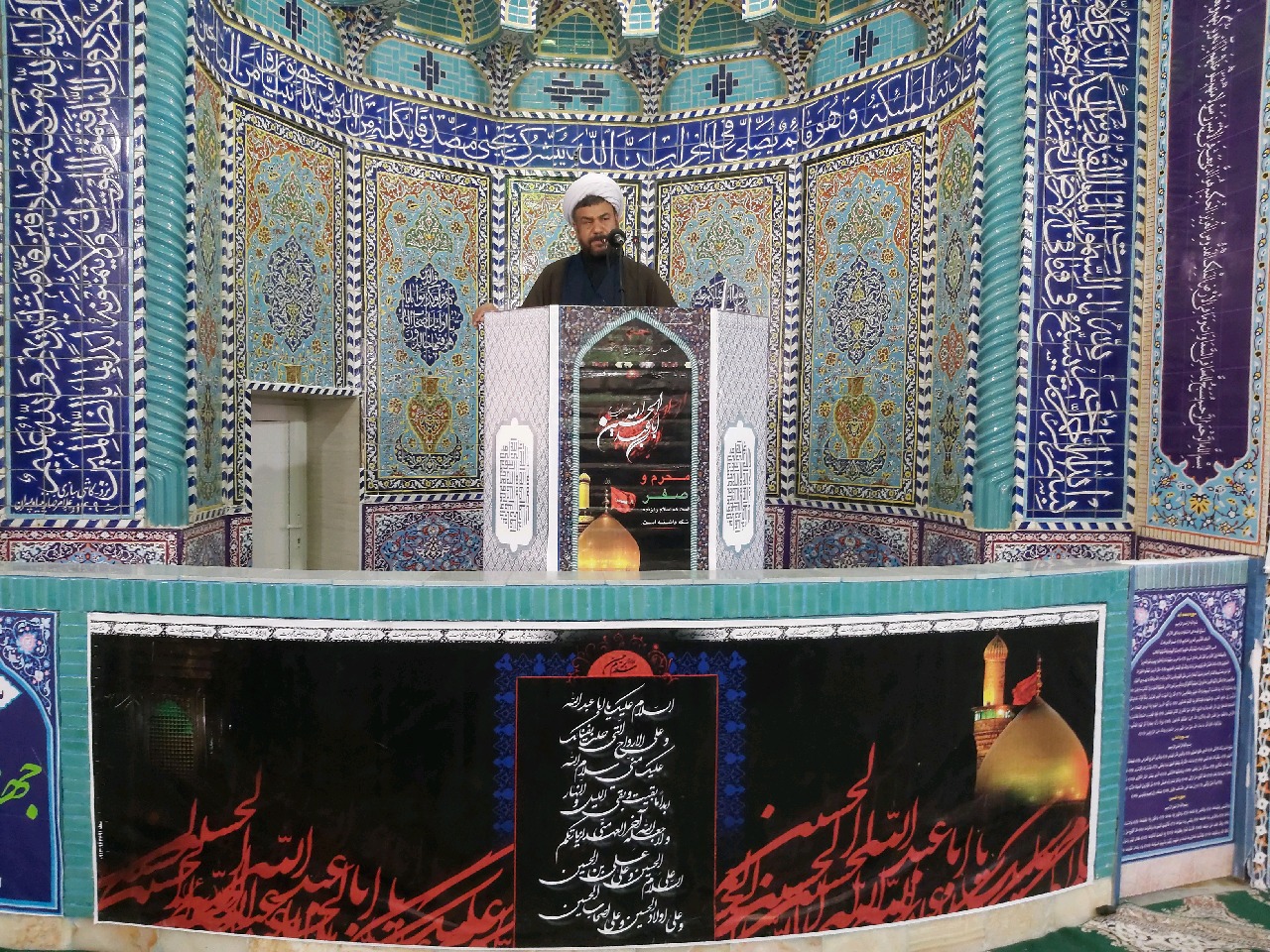 حجت&zwnj;الاسلام منتظری، امام&zwnj; جمعه شهرستان انار 