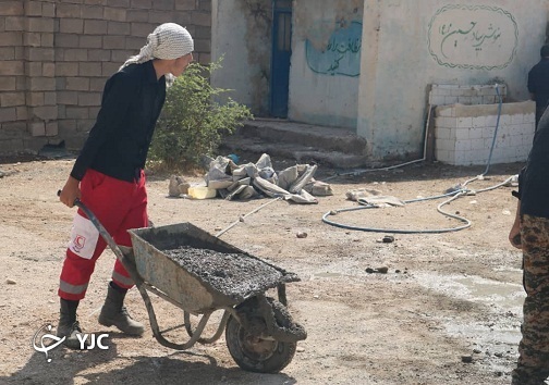 اجرای طرح ناجیان امید در روستای گل کپرگه اندیمشک