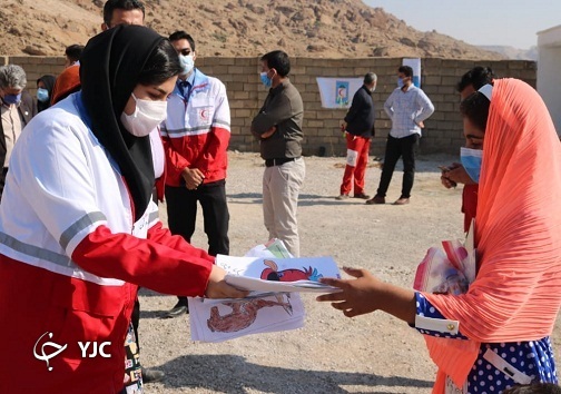 اجرای طرح ناجیان امید در روستای گل کپرگه اندیمشک