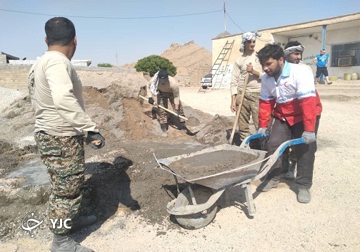 اجرای طرح ناجیان امید در روستای گل کپرگه اندیمشک