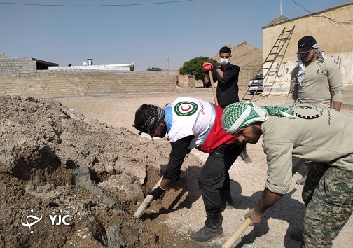 اجرای طرح ناجیان امید در روستای گل کپرگه اندیمشک