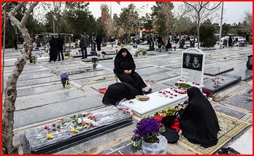 نواختن ناقوس مرگ در تجمع های بازماندگان