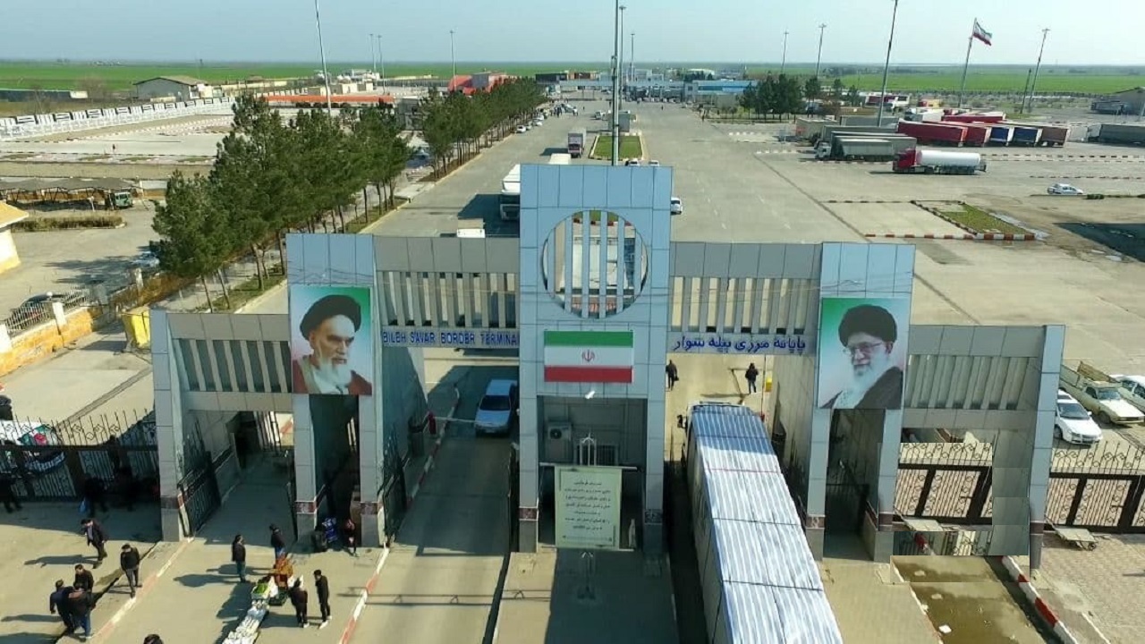 صادرات ۱۸۰ هزار تن کالا از پایانه مرزی بیله سوار