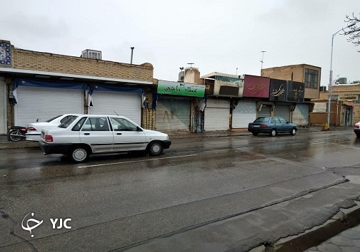 محدودیت های کرونایی در سمنان به روایت تصویر