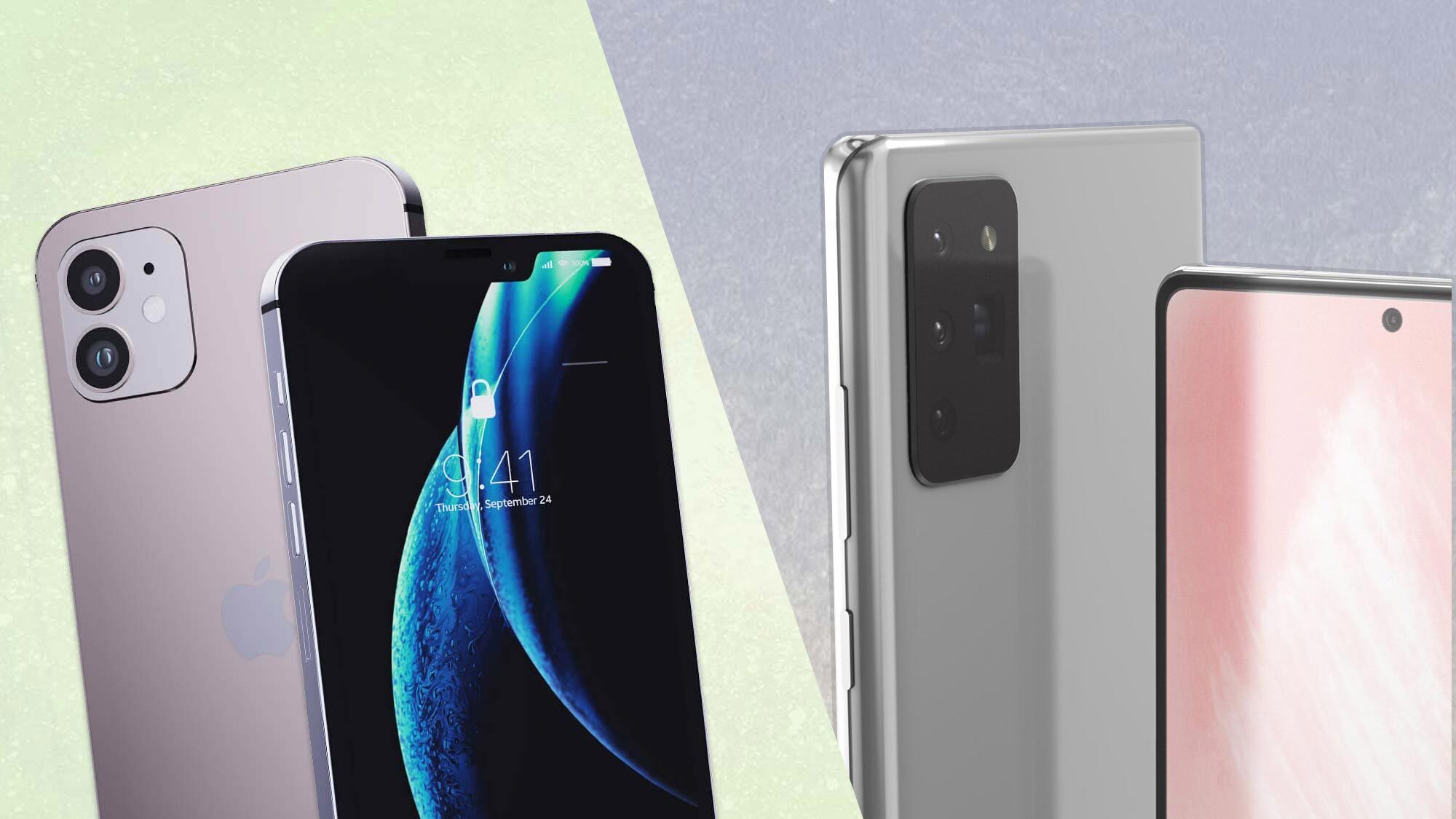 مقایسه دوربین گوشی&zwnj;های iPhone 12 Pro Max و Galaxy Note 20 Ultra