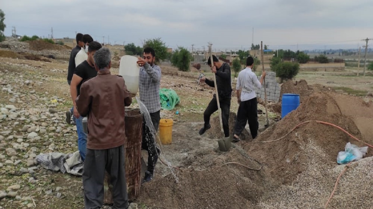 ساخت منزل مسکونی برای پیرزن نیازمند اندیمشکی