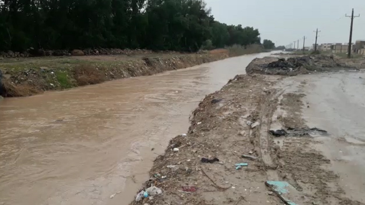 مسدود شدن راه اصلی «روستای دونه» + فیلم
