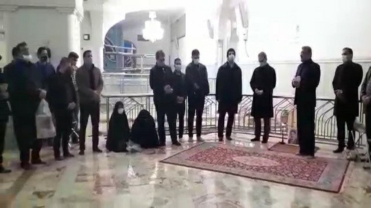مراسم هفتم «حاج محمد خادم» برگزار شد