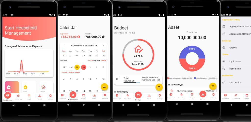 دانلود Kakei Prem 1.0.8 – نرمافزار مدیریت مالی و بودجه شخصی مخصوص اندروید دانلود