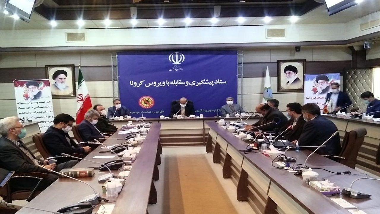 کاهش بستری‌های کرونایی در استان قزوین