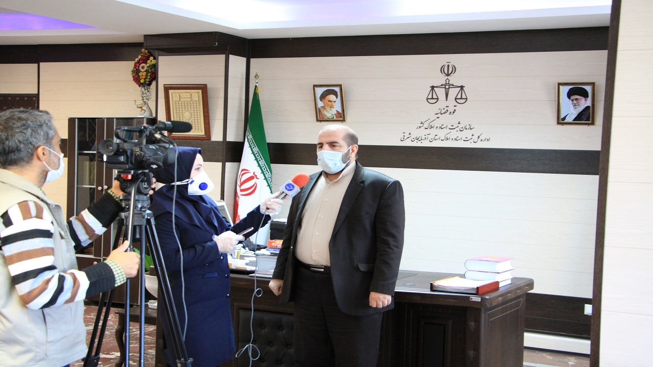 رسیدگی به ۱۹۱ فقره پرونده در هیات نظارت اداره ثبت اسناد و املاک آذربایجان شرقی/جانمایی ۲۵۰ هزار هکتار از اراضی زراعی و کشاورزی استان