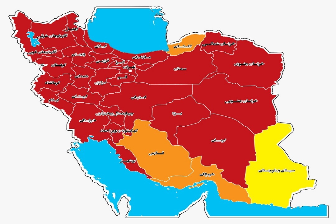 تاثیر طبقه‌بندی رنگ‌ها در مدیریت بیماری‌کرونا