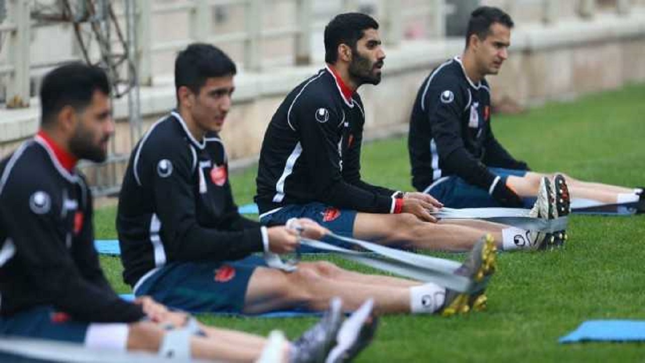بازگشت محمد انصاری به تمرینات گروهی پرسپولیس