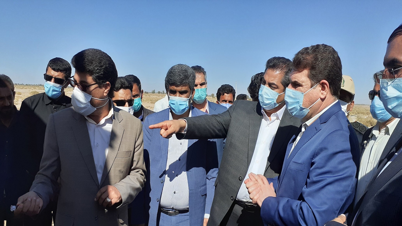 بازدید استاندار کرمان از جاده رودبار ـ ایرانشهر و محمد آباد ـ ریگان
