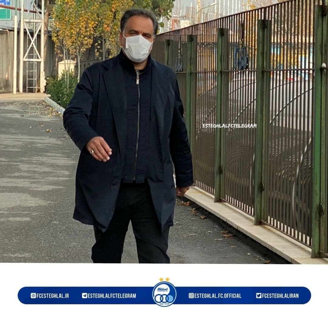 گزارش تمرین امروز استقلال/ مظاهری مصدوم شد