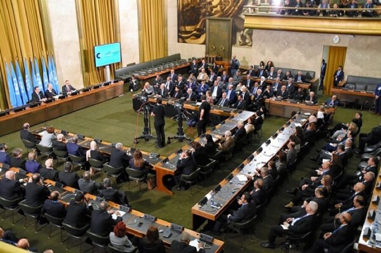 برگزاری دور پنجم نشست کمیته قانون اساسی سوریه در ۲۵ ژانویه