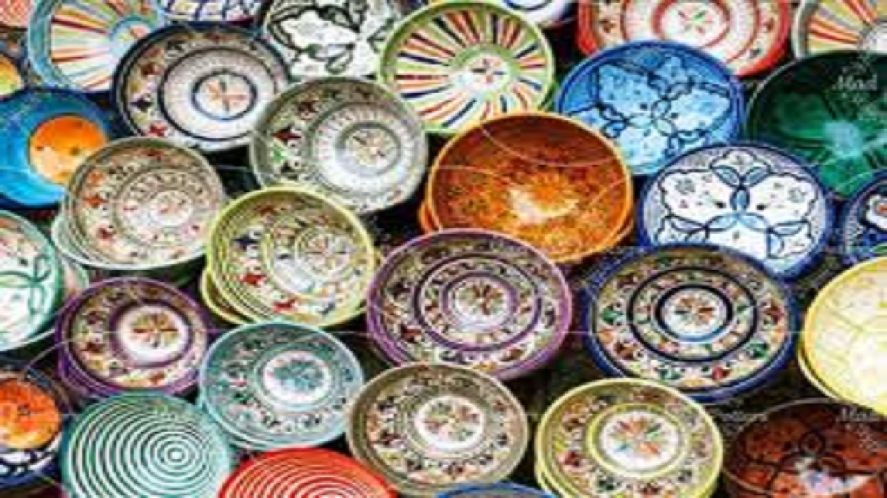 همدانی‌ها مشتری مینای سفال کرمانشاه