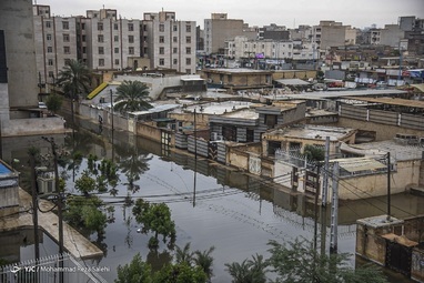 خوزستان آب دیده در هفتمین روز؛ از کوچه ها و خانه های آب گرفته تا بلاتکلیفی شهروندان خسارت دیده