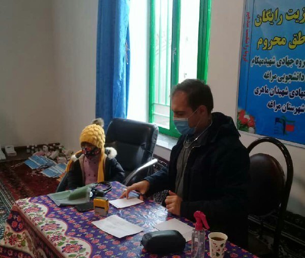 ویزیت رایگان ساکنان روستای اِکیس مراغه