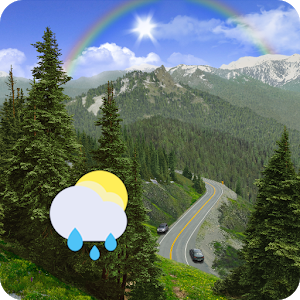 دانلود A ۴ Season Road – Weather Live Wallpaper ۱.۵۱ – برنامه هواشناسی واقع گرایانه اندروید