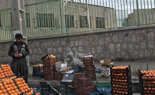 ساماندهی وانت بارهای میوه فروش دغدغه‌ شهروندان سنندجی ‏