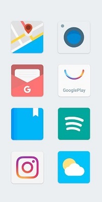 دانلود Darko5 &ndash; Icon Pack 1.2 &ndash; آیکون&zwnj;پک دارکو فایو اندروید