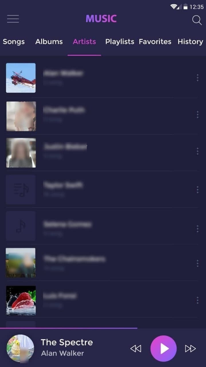 دانلود Audio Beats &ndash; Music Player Full 5.5.0 - پلیر صوتی گرافیکی و قدرتمند/// دپویی عید