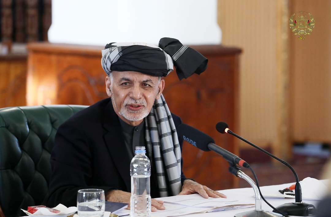 اشرف غنی: طالبان نباید از آتش بس هراس داشته باشند