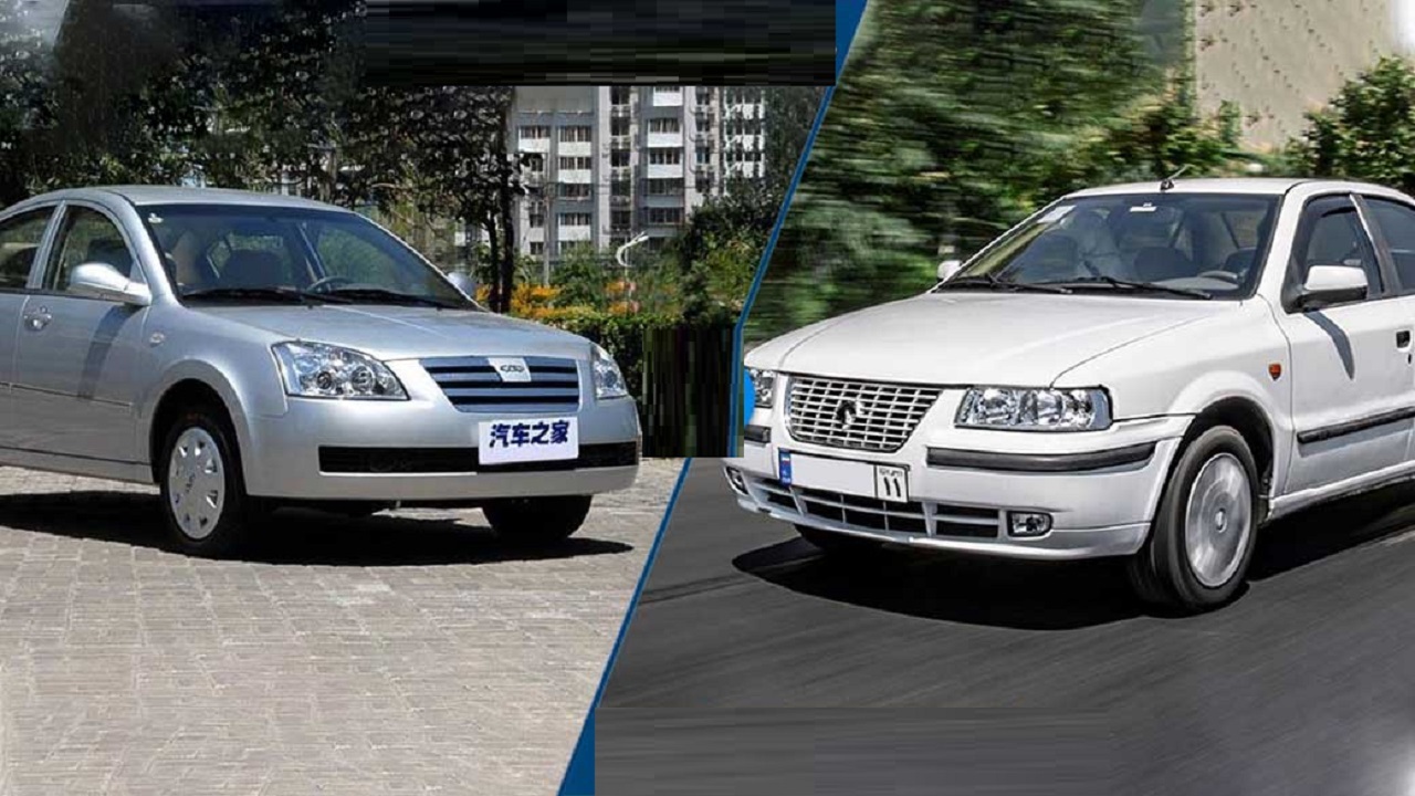 مقایسه سمند EF7 و ام وی ام 530+ مشخصات فنی