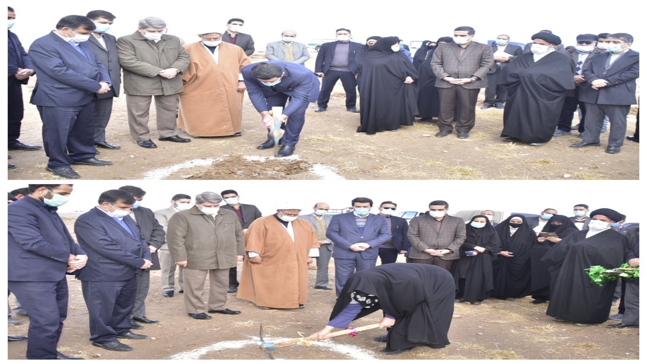 کلنگ زنی یادمان شهید کاوه با حضور استاندار خراسان‌جنوبی