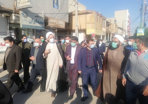 حضور رئیس سازمان بازرسی کل کشور در مناطق آبگرفته بندر امام و ماهشهر