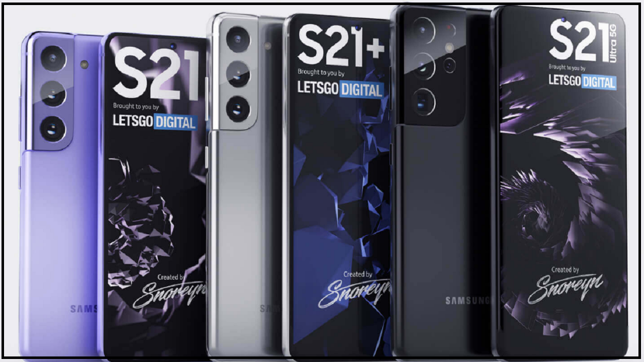 اولین تصویر زنده از خانواده Galaxy S21 منتشر شد