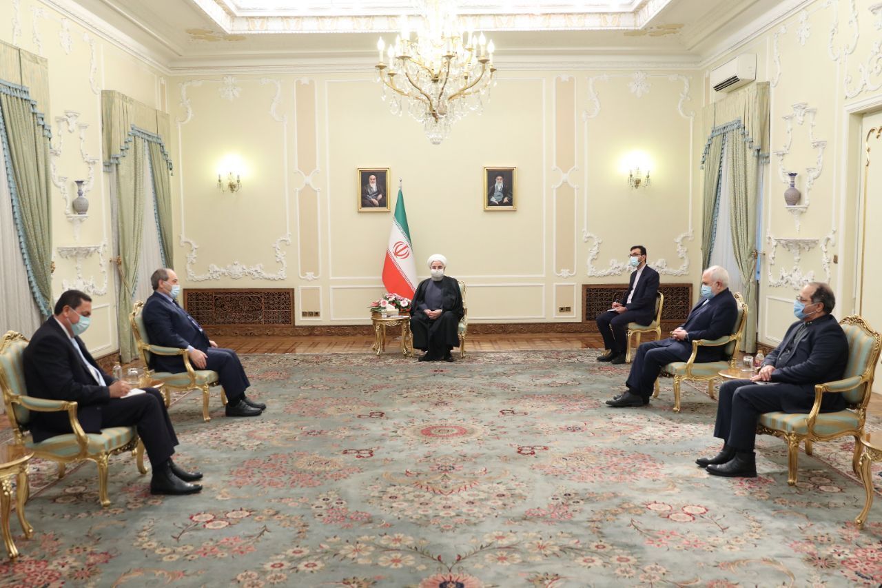 وزیر خارجه سوریه با روحانی دیدار کرد