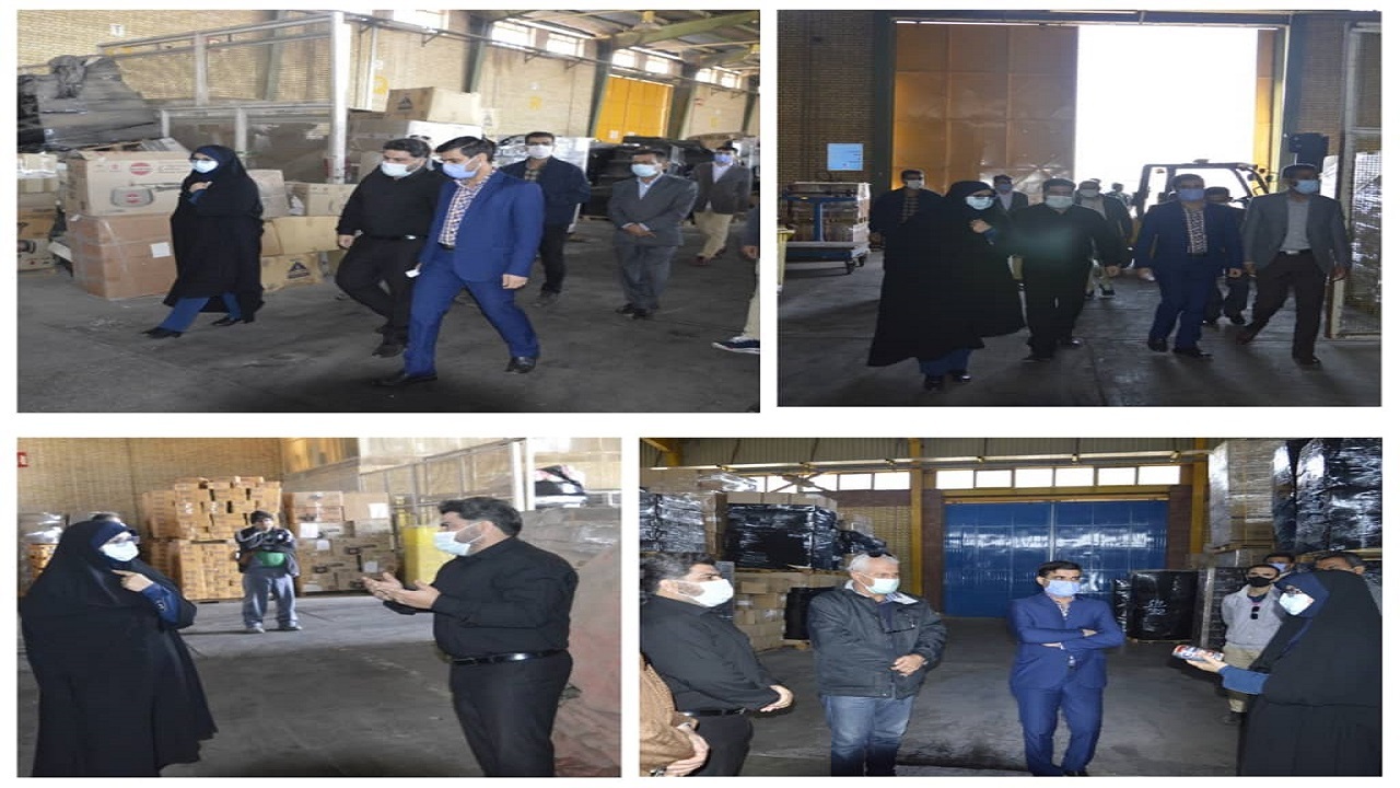 بازدید سرپرست معاونت غذا و دارو آبادان از گمرک آبادان / بررسی وضعیت کلی گمرک شهرستان