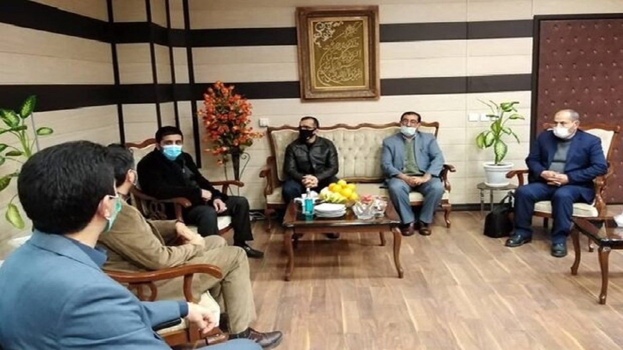 دیدار رئیس فدراسیون کشتی با سرپرست اداره کل ورزش و جوانان استان سمنان