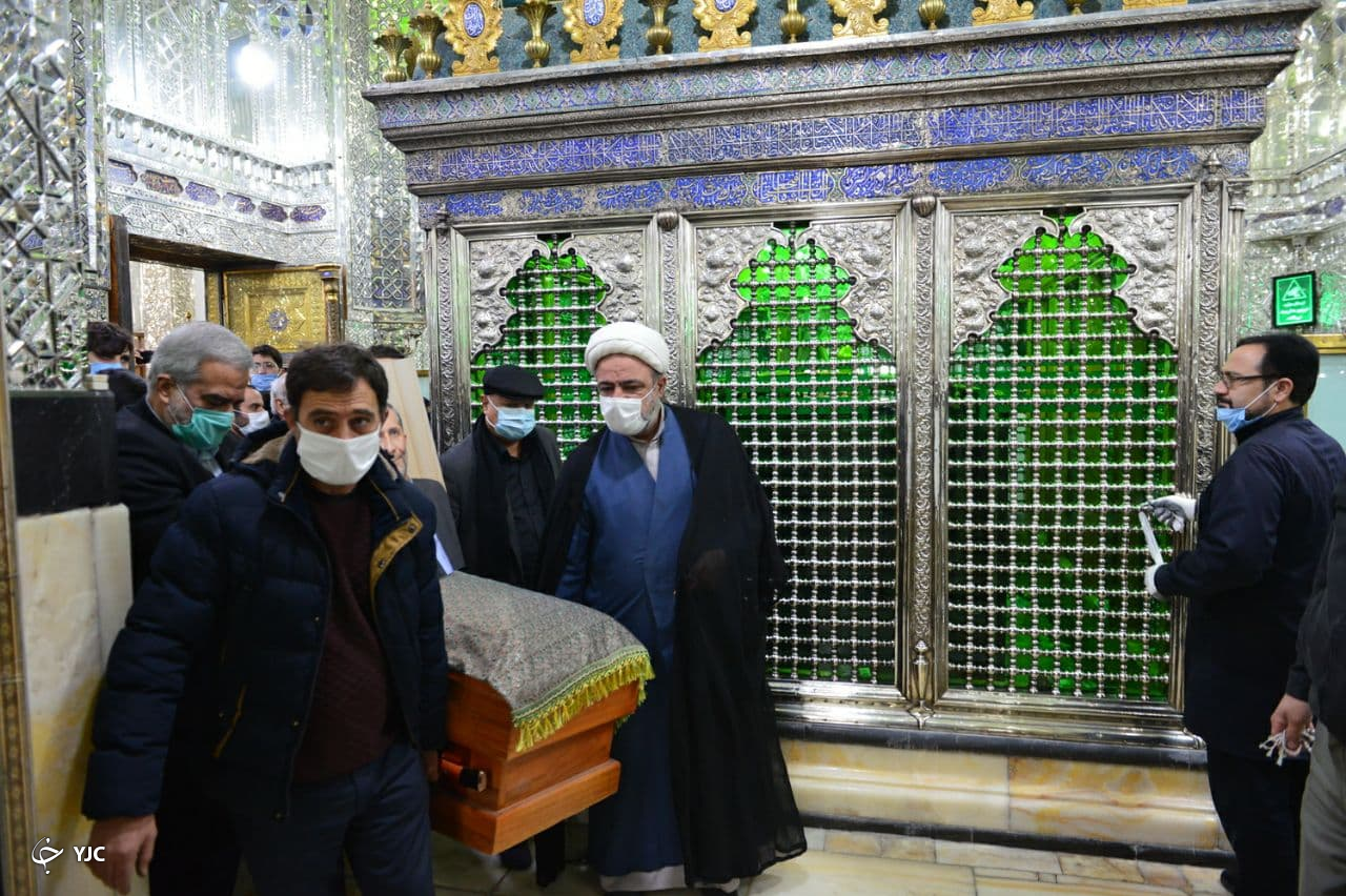 پیکر علی&zwnj;اصغر زارعی به خاک سپرده شد