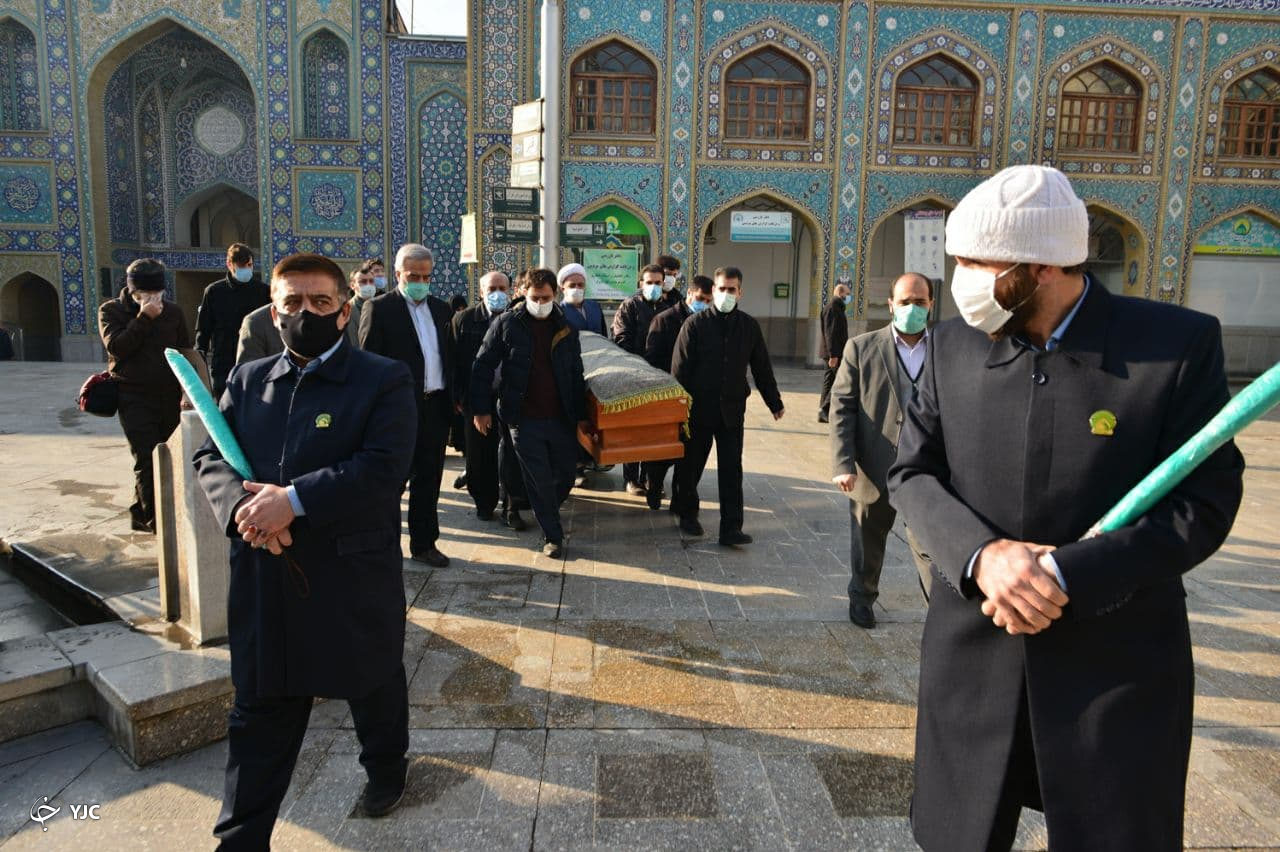 پیکر علی&zwnj;اصغر زارعی به خاک سپرده شد