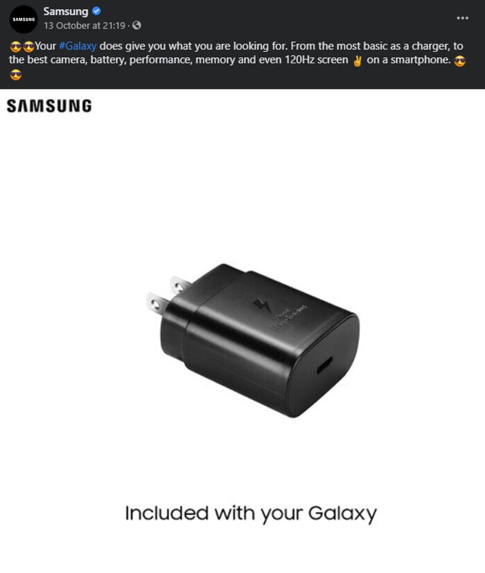 عرضه گوشی های Galaxy S21 سامسونگ بدون شارژر