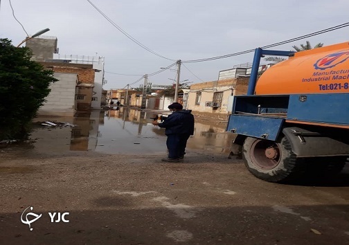 لایروبی خطوط فاضلاب بندر امام با کمک آبفای دزفول انجام می&zwnj;شود